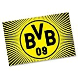 BVB 09 Borussia Dortmund Schwenkfahne Sonne 100 x 150 cm Fahne 09133500 Flagge Sonnenmuster