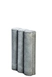 CABKA 'Kunststoff-Palisade mit Hohlkehle (Ø 11 cm, Länge 40 cm, grau)
