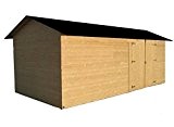 CADEMA Gartenhaus aus Holz, inkl. Fußboden 2,7m x 3,9m x 2,4m, (16mm) BETERA- Gerätehaus