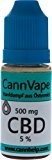 CannVape 5% E-Zigaretten Liquid 10ml 500mg CBD