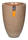 Capi KCA781 Blumenkübel Tutch!© Blumentopf Vase klein 26x36cm camel federleicht & robust