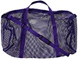 Champion Sport Mesh Duffle Bag, Purple, 15 x 36