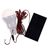 Chinatera Portable Solar Power LED Lampe Outdoor-Beleuchtung Camp Zelt Angeln Lampe