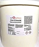 Chlor S Granulat - schnell lösliches Chlorgranulat mit über 60% Aktivchlor, 10 kg (2 x 5 kg)