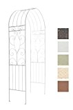 CLP Metall-Rosenbogen WANNA, mit aufwändigen Verzierungen, handgefertigt, bis zu 5 Farben wählbar, 100 x 50 cm, Höhe ca. 230 cm ...