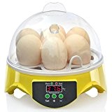 ColorMax Mini digitaler Transparent Huhn Duck Goose Egg Inkubator Ei Hatcher