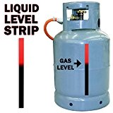 Colour Changing Products Gasstand-Indikator, Anzeigestreifen für Flüssigkeit, misst den Level von Flüssigkeit in einem Zylinder mit diesem Level-Anzeiger, 190 mm
