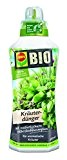 COMPO BIO Kräuterdünger, flüssiger Blumendünger mit milder Wirkformel für die Anzucht und Kultur von Gewürzpflanzen und Heilkräutern, 500 ml