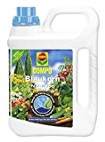 COMPO Blaukorn®, NovaTec®, flüssiger Unviversaldünger für alle Gartenkulturen, für eine verbesserte Qualität des Ernteguts 2,5 l