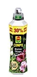 COMPO Blumendünger mit Guano, flüssiger Universaldünger mit wertvollen Phytohormonen und Spurennährstoffen, 1,3 l