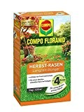 COMPO FLORANID® Herbst Rasen-Langzeitdünger, Rasenpflege mit bis zu 4 Monaten Langzeitwirkung, für einen winterfesten Rasen, 3 kg für 120 m²