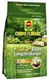 COMPO FLORANID® Premium Rasen-Langzeitdünger, Rasenpflege mit 6 Monaten Langzeitwirkung, für perfekte Haupt- und Spurennährstoffversorgnung, 10 kg für 200 m²
