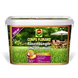 COMPO FLORANID Rasendünger gegen Unkraut + Moos 4in1 6 kg