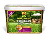 COMPO Floranid Rasendünger gegen Unkraut + Moos 4in1, 6 kg
