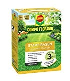 COMPO FLORANID® Start-Rasen Langzeit-Dünger, Rasenpflege für eine optimale Langzeitversorgung des Rasens für bis zu 3 Monate, sorgt für sicheres Anwachsen ...