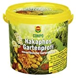 COMPO Hakaphos®-Gartenprofi, minaeralischer, wasserlöslicher Volldüngermit Spurennährstoffen, 5 kg