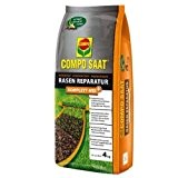 COMPO SAAT Rasen-Reparatur Komplett Mix+ 4 kg, Rasensamen, Rasensaat