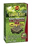 COMPO SAAT® RasenReparaturMix Samen&Dünger, Rasenpflege zum Säen und Düngen in einem Arbeitschritt, für eine gelungene Rasenreparatur, 1,2 kg für 50 ...