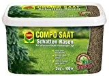 COMPO SAAT® Schatten-Rasen, hochwertige Rasensamen-Mischung für dichte Rasenflächen, auch an problematischen und schattigen Stellen, 2 kg für 100 m²