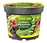 COMPO SANA® Qualitäts-Blumenerde im Pflanztopf, hochwertige Universalerde im Topf zum einfachen Bepflanzen und Umtopfen, 4,8 L