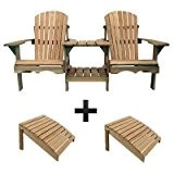 Cool Products Bausatz Adirondack Chair Addi-Kit 2S Bundle