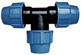 Cornat Bewässerungssystem  T-Stück PE-Rohr, Ø 25 mm, Polypropylen, für Kaltwasser