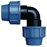 Cornat Bewässerungssystem  Winkel PE-Rohr, Ø 25 mm, Polypropylen, für Kaltwasser