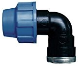 Cornat Bewässerungssystem  Winkel PE-Rohr, Ø 32 mm, 1 Zoll Innengewinde, Polypropylen, für Kaltwasser