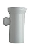 Cornat CKASTAS25000 WC-Ablaufstutzen 250 mm, 50 mm Anschluß, weiß
