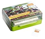 Cressbar® Starterkit grün - 3 Cressbar Kresseschalen mit 24 Cresspads aus Gartenkresse, Radieschen, Rucola, Senf
