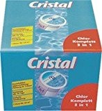 Cristal 1199231 Chlor Komplett 3-in-1, 0,34 kg
