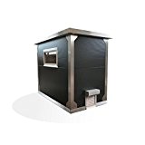 Cube FX Henhouse Luxus-Hühnerhaus Hühnerstall Geflügelstall Edelstahlrahmen