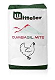 Cumbasil® Mite Staubbad für Hühner Mineral-Pulver Ökologischer Landbau 25 kg Sack