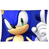 Custom Sonic the Hedgehog Actor Pillowcase Standard Size 20*30 inches Design Cotton Pillow Case