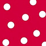 d-c-fix Meterware Stoff Farbe , Breite & Länge wählbar - UNI Acryl soft Punkte Rot acrylbeschichteten Eckig 90 x 200 ...