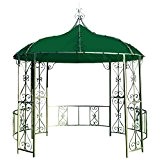 Dachplane für Pavillon BURMA 300cm rund wasserdicht, dunkelgrün
