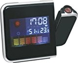 Dakota - Projektionsuhr mit Alarmfunktion, Hygrometer und Wetterstation