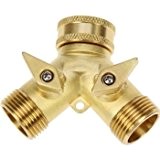 Darlac Two Way Brass Tap Manifold - Turn one tap into two by Darlac