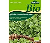 Dehner Bio Gemüse-Saatgut, Feldsalat-Rapunzel-Vogerlsalat "Vit", 5er pack (5 x 6 g)