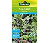 Dehner Gemüse-Saatgut, Asia-Salat "Mischung", 5er pack (5 x 4 g)