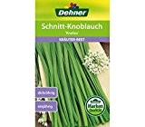 Dehner Kräuter-Saatgut, Schnitt-Knoblauch "Knolau", 5er Pack (5 x 3 g)