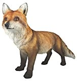 Dekofigur Fuchs "Jean" auf der Jagd stehend Tierdeko Gartenfigur Dekoration