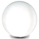 Dekorative, weiße Leuchtkugel / Lichtball mit 300 mm Durchmesser für den Innen- und Außenbereich - hergestellt aus robustem Kunststoff - ...
