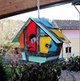 Dekorativer Nistkasten(N17) Vogelhaus-Vogelhäuschen-sauberste Verarbeitung-Vogelhaus Garten Deko