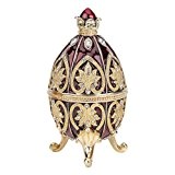 Design Toscano Alexander-Palast-Sammlung, Emailliertes Ei im Faberge-Stil: Polotsk