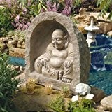 Design Toscano Der Große Buddha, Garten-Heiligtum-Skulptur