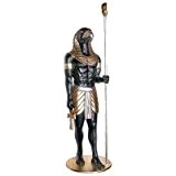 Design Toscano Die Große ägyptische Herrscher-Sammlung: Horus-Statue in Lebensgröße