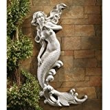 Design Toscano Die Meerjungfrau von Langelinie Cove, Wandfigur