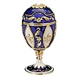 Design Toscano Ei im Faberge-Stil Königlich Französisch: Purpur
