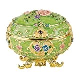 Design Toscano Ei im Faberge-Stil Renaissance: Couleur Verte